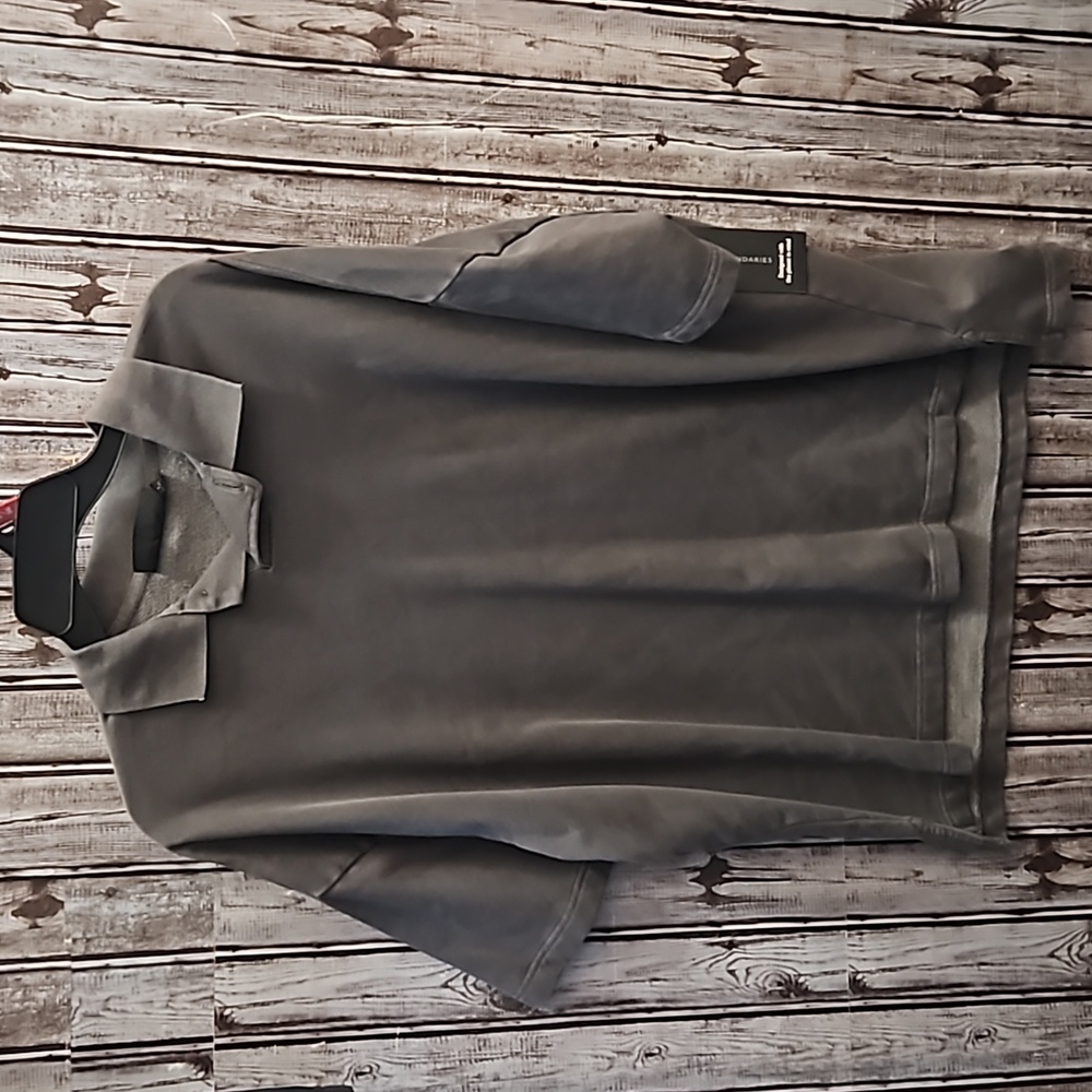 Set of 2 Oversized Terry Polo Shirts Small - Picture 3 of 7